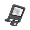 LED Fluter 30W 2700lm 3000K IP44 Grau mit Bewegungssensor LEDVANCE Flutlicht Endura