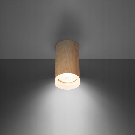 Masterled Aufputz-Halogenröhre Reflektor Spot GU10 Rund Braun