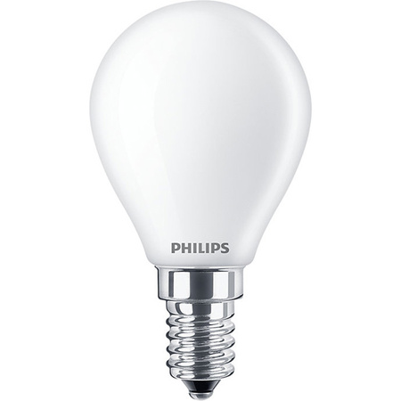 E14 P45 LED Lampe 4,3 W = 40 W, 470 lm, 2700 K warm, PHILIPS CorePro