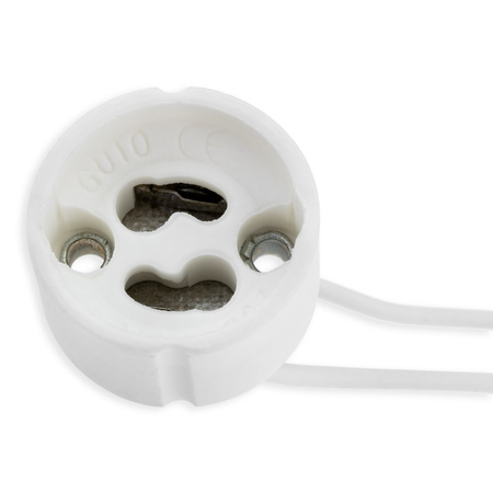 10X Keramiksockel für GU10 LED-Lampen