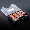 Schnellverbinder Installationsverbinder-Set Set mit 100 Teilen – 40 x 2 x 4 mm 40 x 5 x 4 mm 20 x 1+1 + Organizer-Koffer