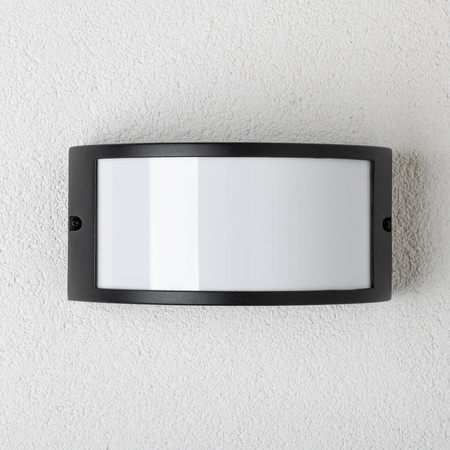 Gartenlampe Wandlampe TOLA E27 IP44 Schwarz