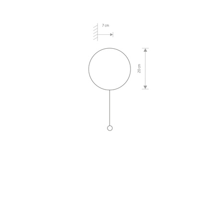MINIMAL 9377 Nowodvorski Wandleuchte Braun G9Wandleuchte Rund Holz Minimalistisch