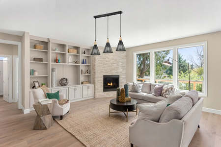 Masterled Deckenleuchte 3x E27 Schwarz Braun Hira Pendelleuchte