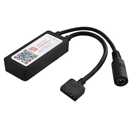 Controller für RGBW WiFi SMART TUYA LED-Streifen 6A 5-24V 72W 144W Schwarzes LVT