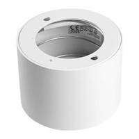 Aufputz-LED-SINO-Halogen-Deckenleuchte GX53 Rundrohr weiß