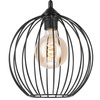 ZOYA E27 Schwarz Draht Pendelleuchte LM-1.162 Lamkur