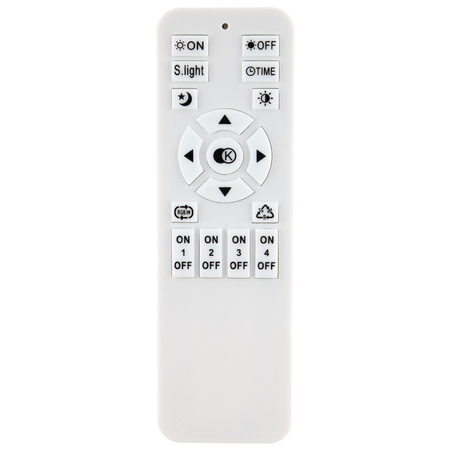 Galaxis LED Kronleuchter Deckenleuchte 40W weiß + Fernbedienung