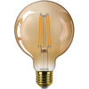 Globus-LED Lampen E27 G95 3,1 W = 25 W, 250 lm, 1800 K, warmes Filament, bernsteinfarben PHILIPS