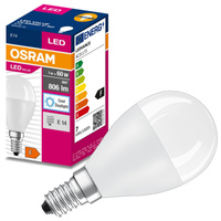 E14 P45 LED Lampen 8W = 60W 806lm 6500K Kalt OSRAM Value