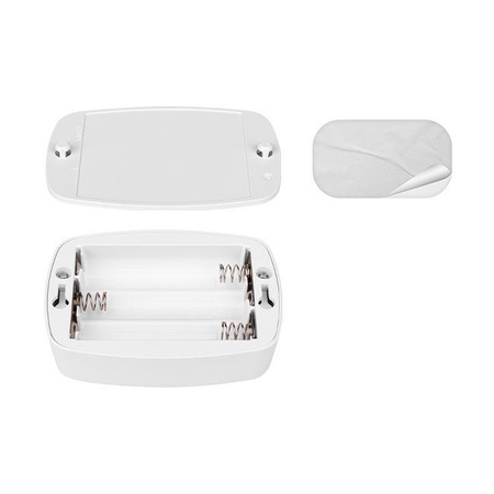 LED Batterie Nachtlicht 0.6W 50lm 4000lm Neutral 90° mit Bewegungssensor Weiß Lima Masterled