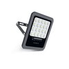 Solarfluter LED-Lampe mit Fernbedienung 6W 500lm 5000K Neutral 90° 3.7V IP65 IK07 Aufputz Grau VIDEX