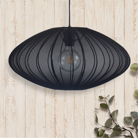 Decke Hängelampe E27 Schwarz JAPANDI Sanico Goldlux