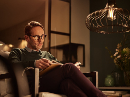 LED Lampen E27, Glühbirne ST64 8W = 60W 880lm 360° 3000K warm Glühfaden LUMILED