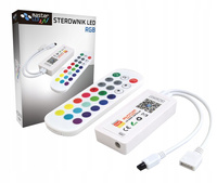 Controller für RGB WiFi SMART TUYA LED-Streifen 6A 5-24V 72W 144W + LVT-FERNBEDIENUNG