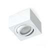 Aufputzleuchte HALOGEN SPOT 50 mm weiß quadratisch beweglich OH37S Kobi