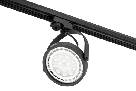Schienenstrahler LEON ES111 Deckenleuchte Beweglich schwarz