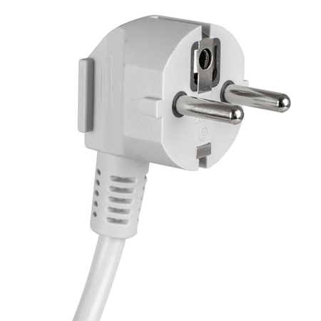 Verlängerungskabel mit Überspannungsschutz 1.5M 5GN Netzwerk Grau Steckdosenleiste + Schalter