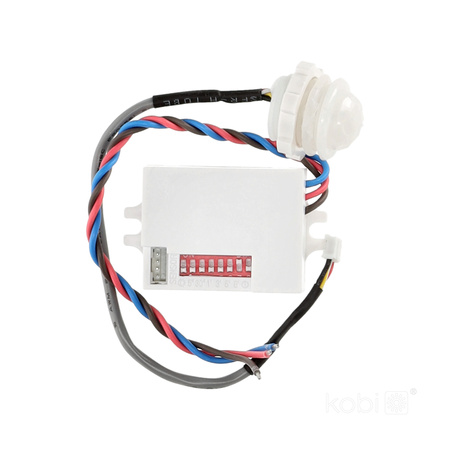 PIR LX42 360ST Bewegungs- und Dämmerungsmelder mit Außensensor KOBI