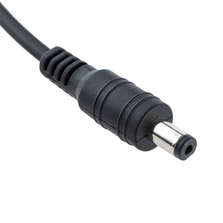 DC 2,1 / 5,5 mm Netzstecker MONTAGE MIT 15 cm KABEL