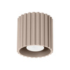 Aufputzleuchte GU10 Aluminium Taupe Aura Deep Space SL.1814 Sollux