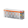 5x LED Lampen E27 A60 7W = 60W 806lm 2700K Wärme 300° Filament OSRAM