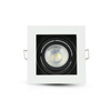 Deckenleuchte Unterputz GU10 quadratisch weiß VT-781 V-TAC