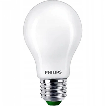 E27 A60 LED Lampen 4W = 60W 840lm 2700K Warm Filament Milky PHILIPS Ultra Efficient