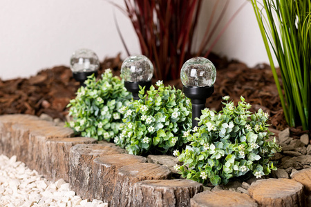 LED Solar Gartenlampe Drive 5500-6000K IP44 33cm Dämmerungssensor