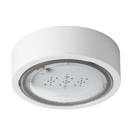 LED-Notfall-Schild-Lampe 6.4W 270lm 5000K Cold Surface Mounted Weiß IP65 ITECH Kanlux