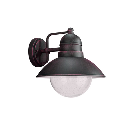Gartenlampe LED Elevation Wandleuchte DAMASCUS myGarden E27 IP44 Laterne für Down Brown PHILIPS