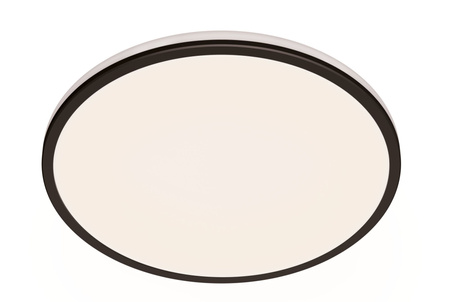 Plafond LED-Anbauleuchte OZZIET 18W 4000K 30cm Schwarz Rund PHILIPS