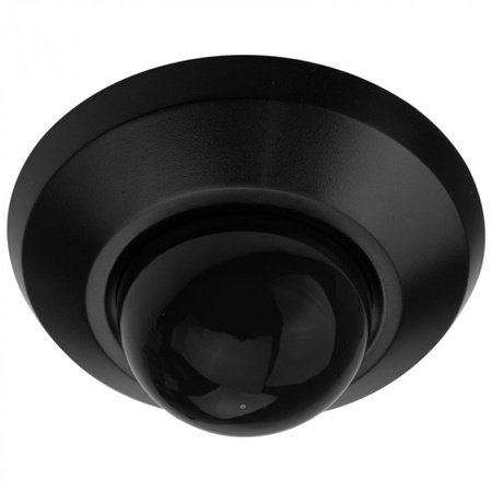 PIR-Bewegungs- und Dämmerungssensor IP44 Unterputz-/Aufputzmontage Schwarz 20m 360° CP Ecolight