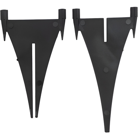 LED-Solar-Gartenleuchte 4000K IP44 Dämmerungssensor