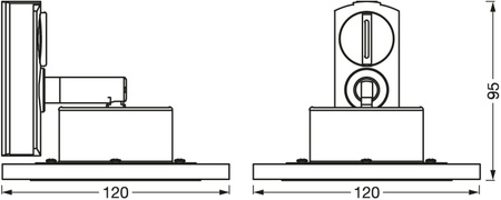 LED-Schienenleuchte 6,5W SMART+ WiFi CCT dimmbar beweglich schwarz TRACKLIGHT CIRCLE LEDVANCE