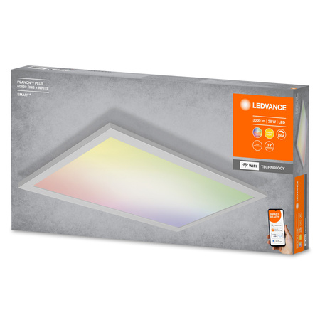 LED-Panel 28W RGB SMART+ WIFI PLANON PLUS 600X300 LEDVANCE