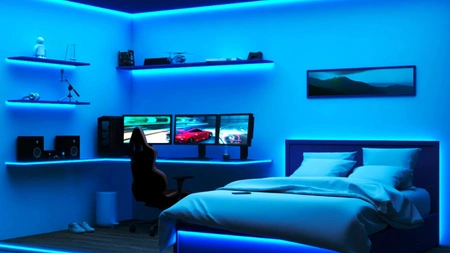 LED-Leiste 22W RGB 20m Smart SMART WiFi Bluetooth Anwendung WiZ