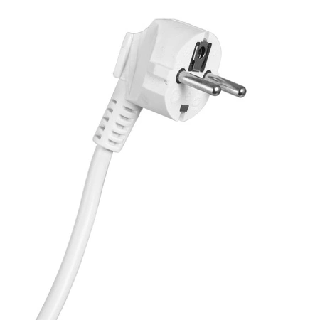 Strom-Verlängerungskabel-Stecker – 3 x Steckdose mit Erdung und Schalter 3 m 3 x 1mm 16 A weiß rund