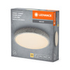 Plafond LED-Anbau-Deckenleuchte 16W 1000lm 3000K Warm Dimmbar Grau 28cm Orbis Ledvance