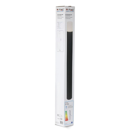 Gartenlampenmast GU10 IP54 80CM rund mattschwarz VT-7618 V-TAC