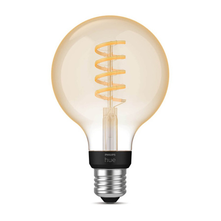 LED-Globus E27 G95 7W CCT PHILIPS HUE Weiß & Ambiance Glühbirne Bluetooth Zigbee