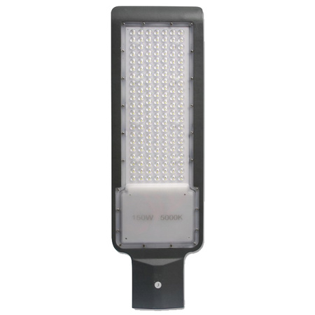 Hermetische LED-Straßenleuchte QR 150W IP65 5000K Grau