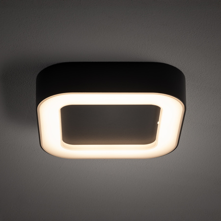 Outdoor-Decken-Gartenleuchte PUEBLA LED 9513 IP54 12W 3000K Decke Graphit Nowodvorski