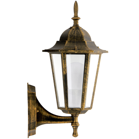 Gartenwandleuchte Elevation Lamp LIGURIA-LT Top 1xE27 Patina - GOLDLUX (Polux)