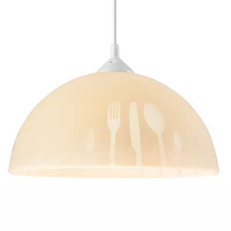 APETITE Decke Pendelleuchte E27 Gelb Weiß LM-1.3/5 Lamkur