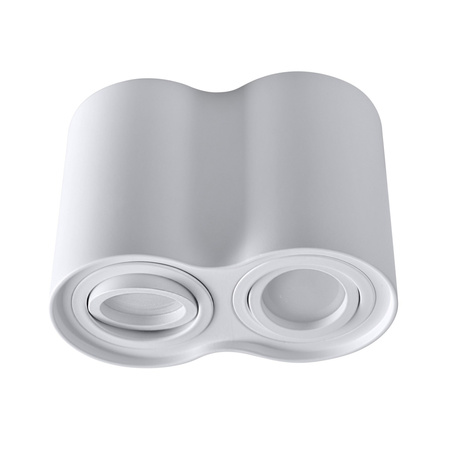 Deckenanbauleuchte Hadar R2 2xGU10 beweglich rund weiß