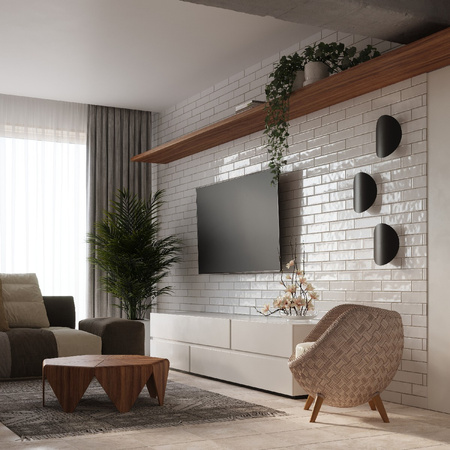 LED SENSES 2xG9Wandleuchte Oval schwarz SOLLUX