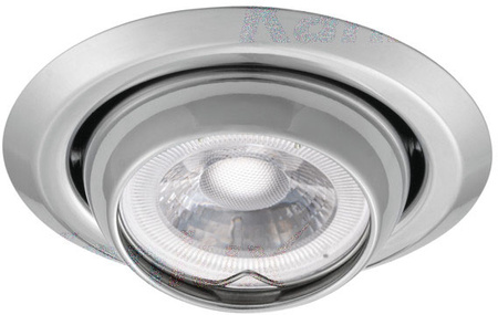 ARGUS MR16 Gx5,3 verchromte Kanlux-Halogen-Deckeneinbauleuchte