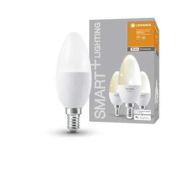 3x LED Lampen E14 B35 5W 470lm 2700K Warm LEDVANCE SMART+ WiFi Dimmbar