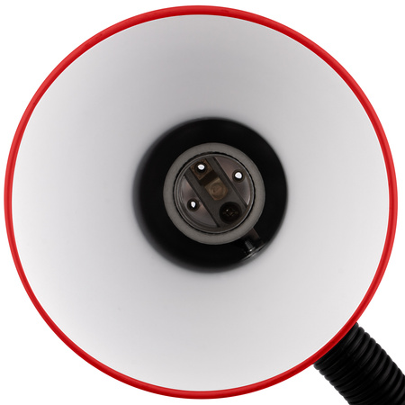 Schreibtischlampe E27, Tischlampe Verstellbar Rot SARA LUMILED